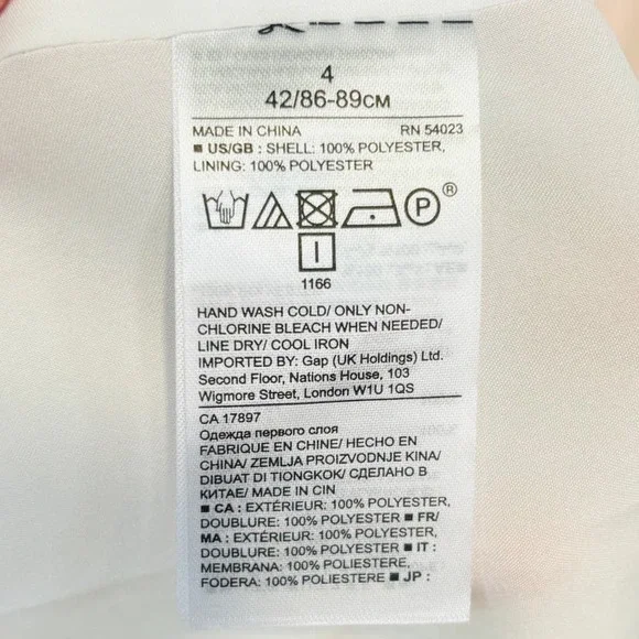 NWT Banana Republic Colorblock Pleated Midi Dress Citron Mix Size 4 - Picture 9 of 10